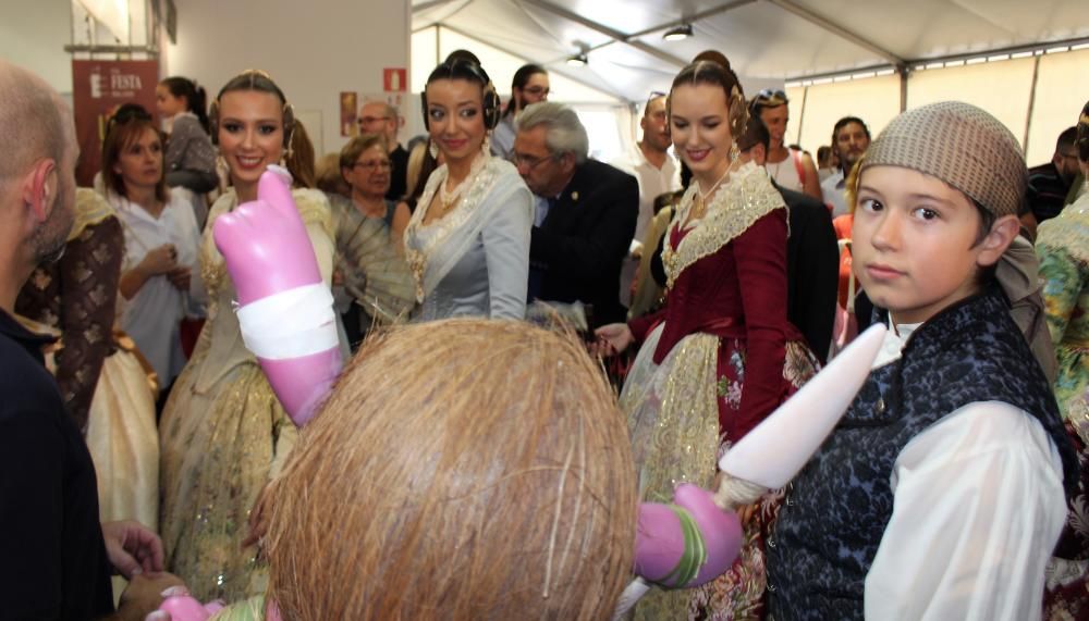 Inauguración de las maquetas de fallas de Especial