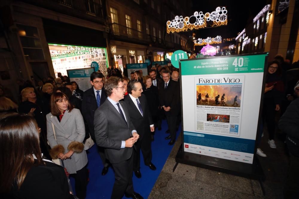 La exposición del 40 aniversario de Prensa Ibérica