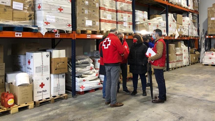 Operativo de Cruz Roja en València para Ucrania