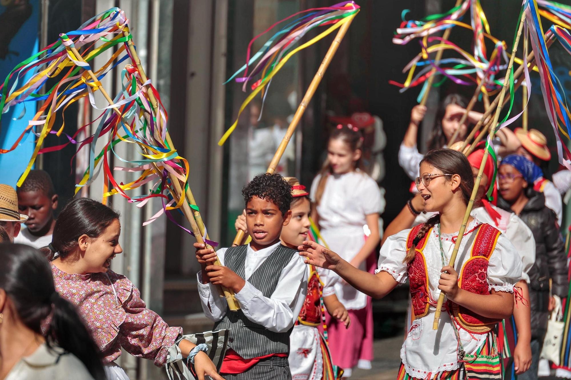 Primera romería escolar de Santa Cruz