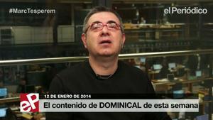 Pau Arenós presenta els continguts de la revista d’EL PERIÓDICO.