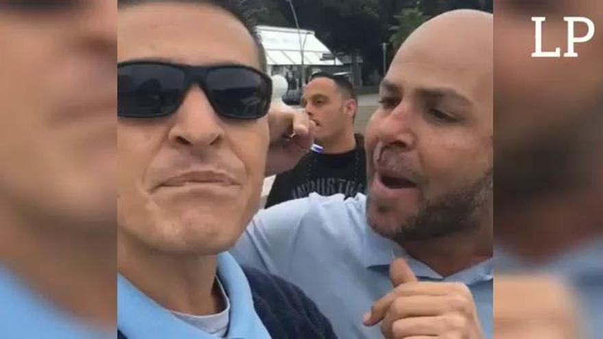 Pelea entre taxistas en la parada del parque San Telmo