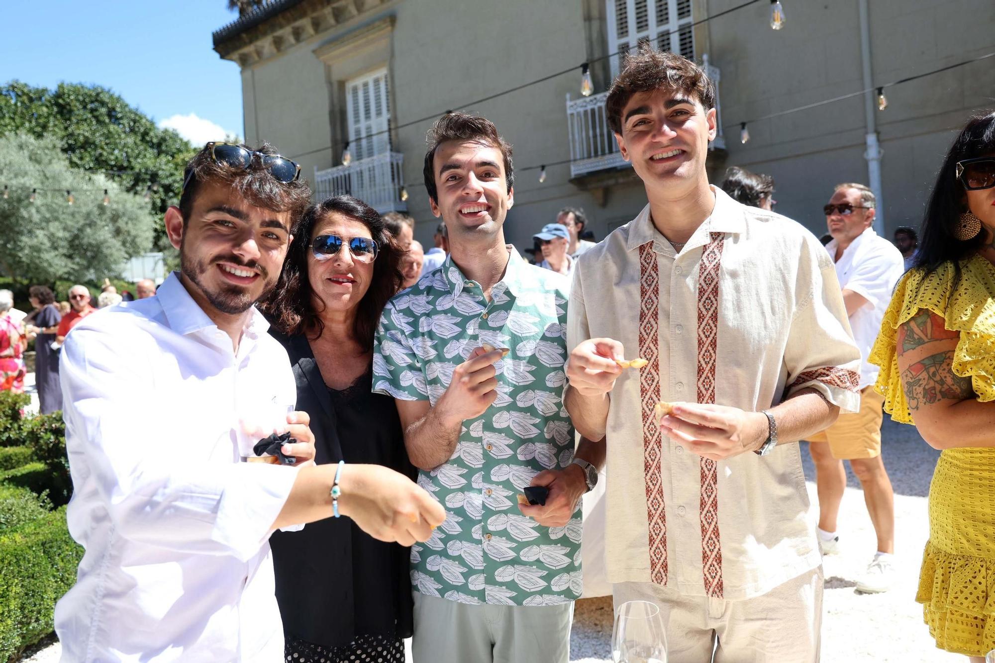 Un momento del XVII Capítulo da Orde da Ameixa de Carril.
