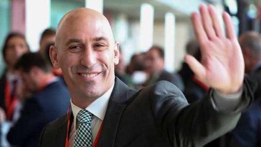 Luis Rubiales, presidente de la RFEF.