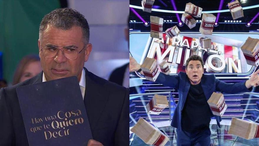 &#039;Atrapa un millón&#039; y &#039;Hay una cosa que te quiero decir&#039; se reparten la noche en su último duelo