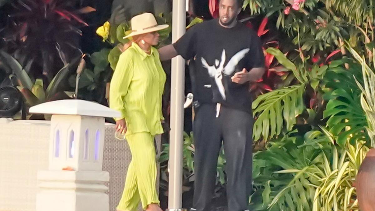 Diddy y su madre, Janice Combs