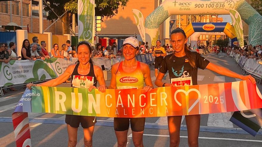 Xevi Lluch y Elia Fuentes ganan las 10K Alboraya contra el cáncer de 2025
