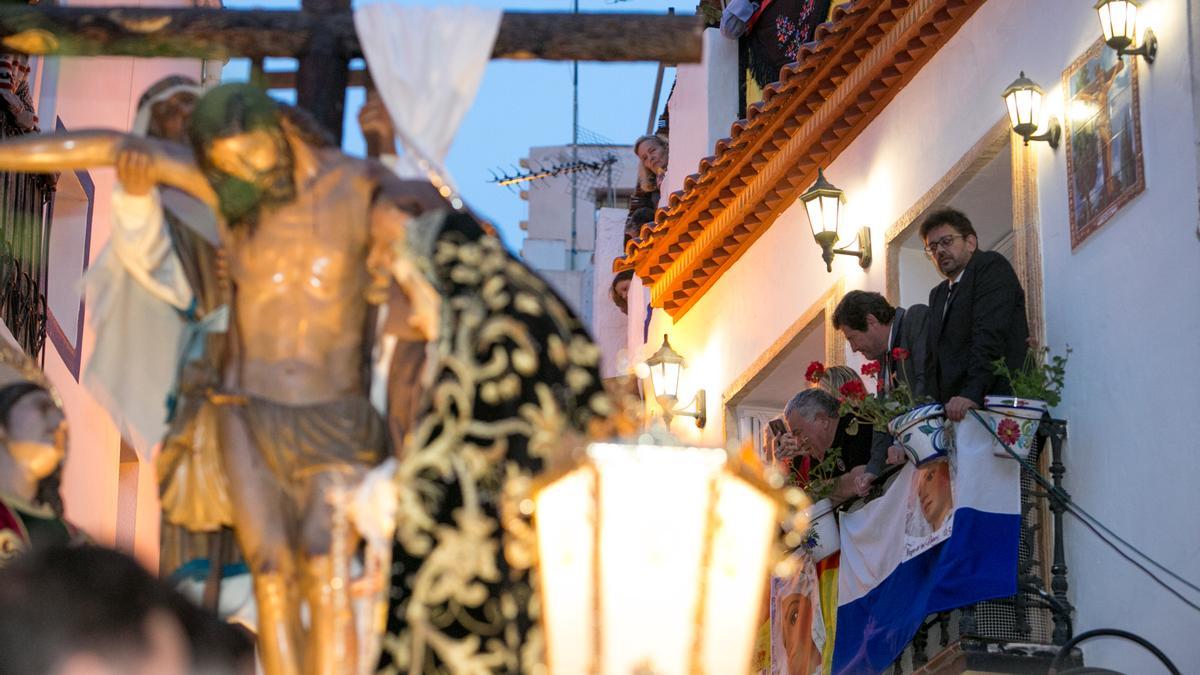 El Descendimiento de Santa Cruz, uno de los pasos más imponentes