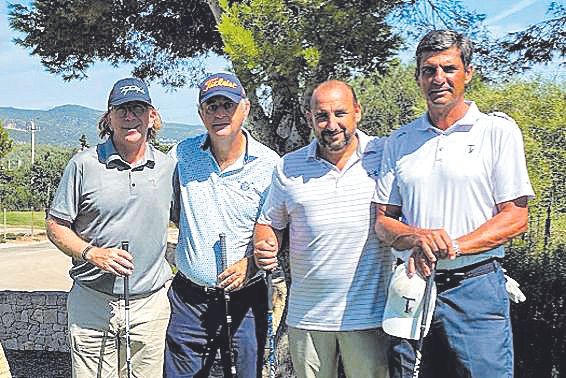Dino Jaume, Luis Nigorra, Jaime Bujosa y Borja Ochoa.