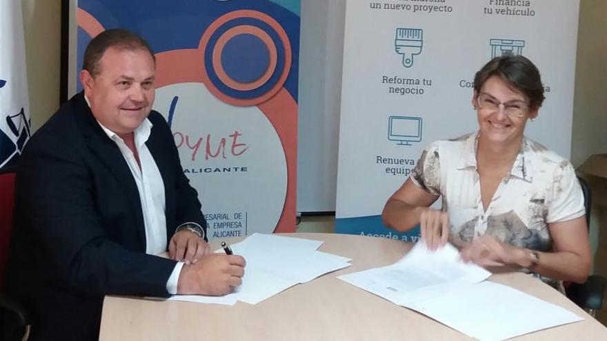 Cepyme-Alicante y la SGR inician una nueva etapa de colaboración