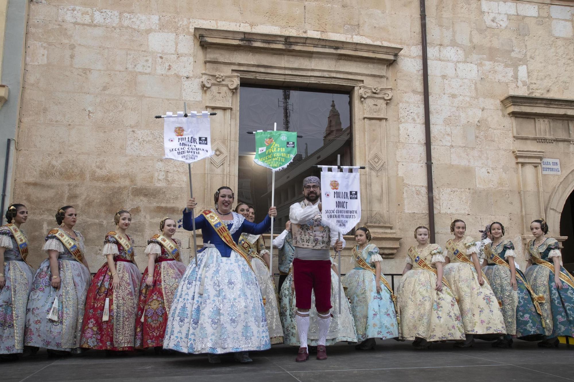 Las mejores imágenes de la entrega de premios de las fallas de Alzira