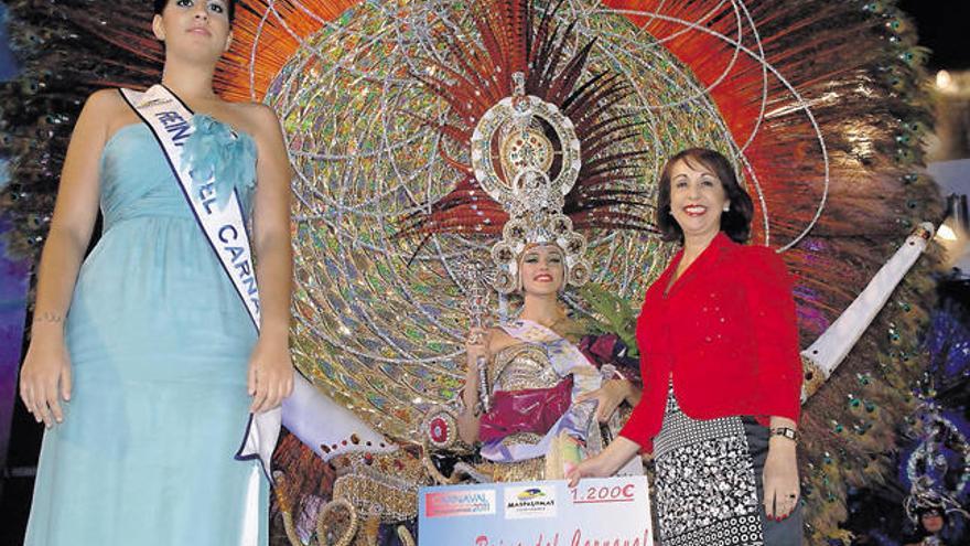 Haridian Marrero, reina del Carnaval de Maspalomas