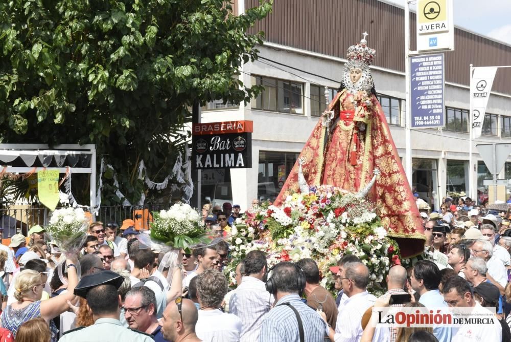 Romería de la Virgen de la Fuensanta: Paso por Alg