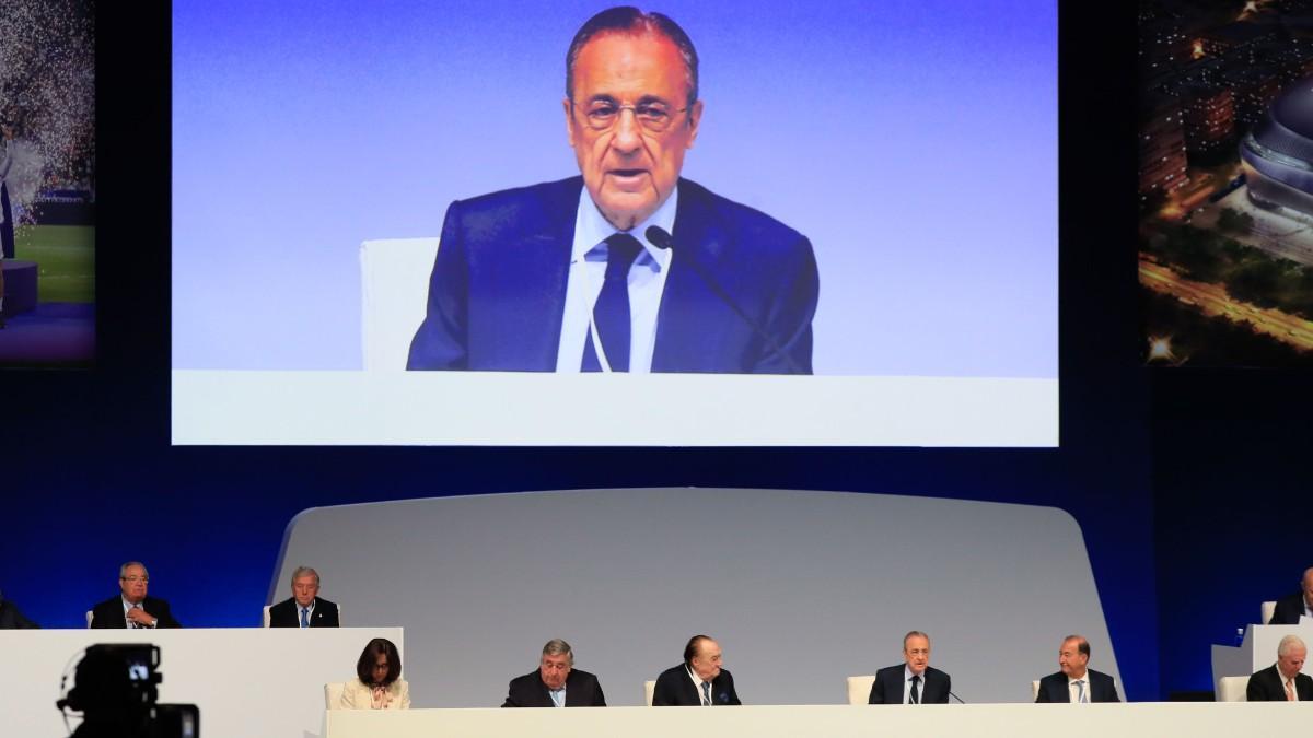 El Madrid de Florentino Pérez enfrentado a las instituciones futbolísticas