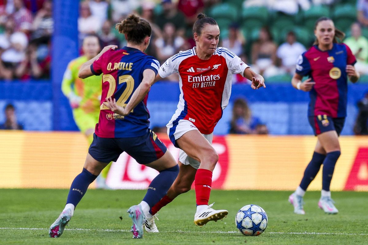 Les imatges de lArsenal - Barça de la final de la Champions femenina