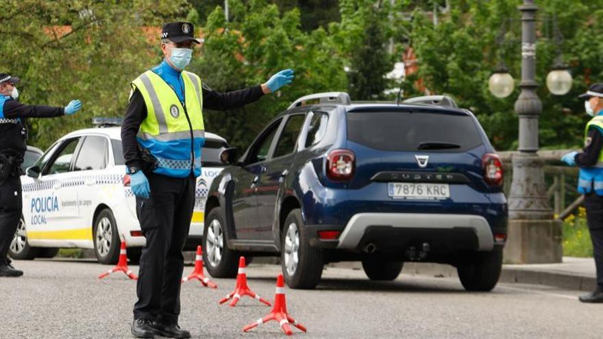 El día de más sanciones en Langreo: 16 personas denunciadas por incumplir el confinamiento