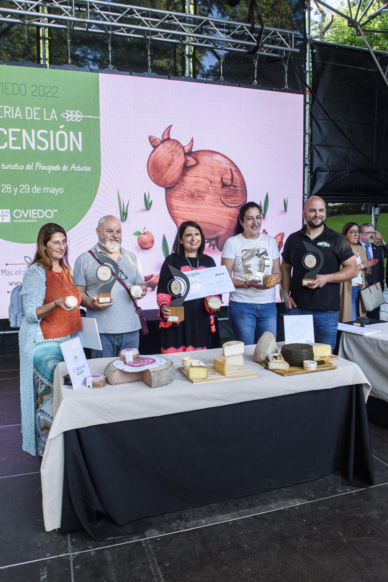 Inauguración de la feria de la Ascensión en Oviedo