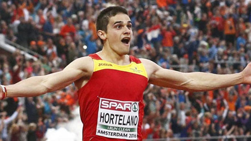 El atleta español Bruno Hortelano.