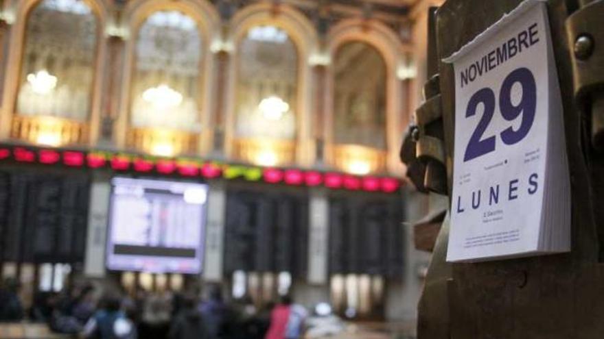 La mayoría de valores de la Bolsa cotizaron ayer en rojo.