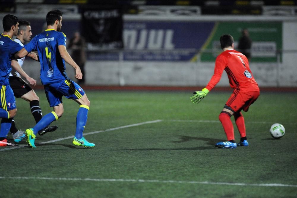 El partido entre el Caudal y el Celta B, en imágenes