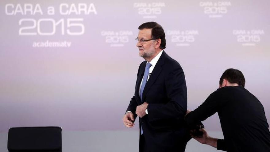 Cara a cara entre Mariano Rajoy y Pedro Sánchez