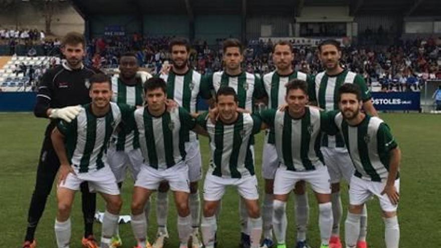 L&#039;onze del Peralada que va jugar a Móstoles al «play-off».