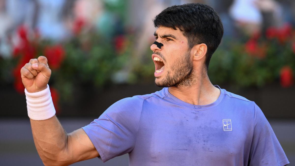 Alcaraz - Sinner en directo: sigue la final del Masters 1000 de Roma, tenis en vivo