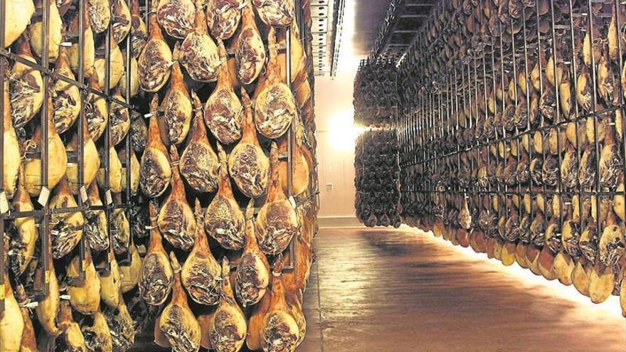 El marcaje de jamón de Teruel en curado sube un 40% el primer semestre 2017