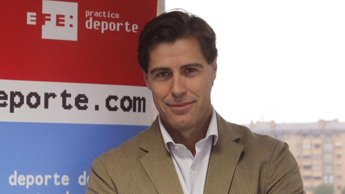 Raúl Chapado, presidente de la federación española de atletismo