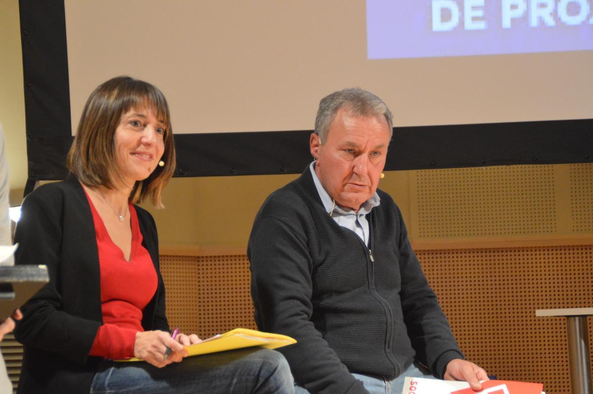 Anna Massot i Antonio Martín, candidats d'ERC i PSC