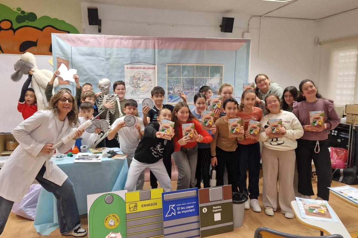 Fomento del reciclaje en los colegios de Albal.