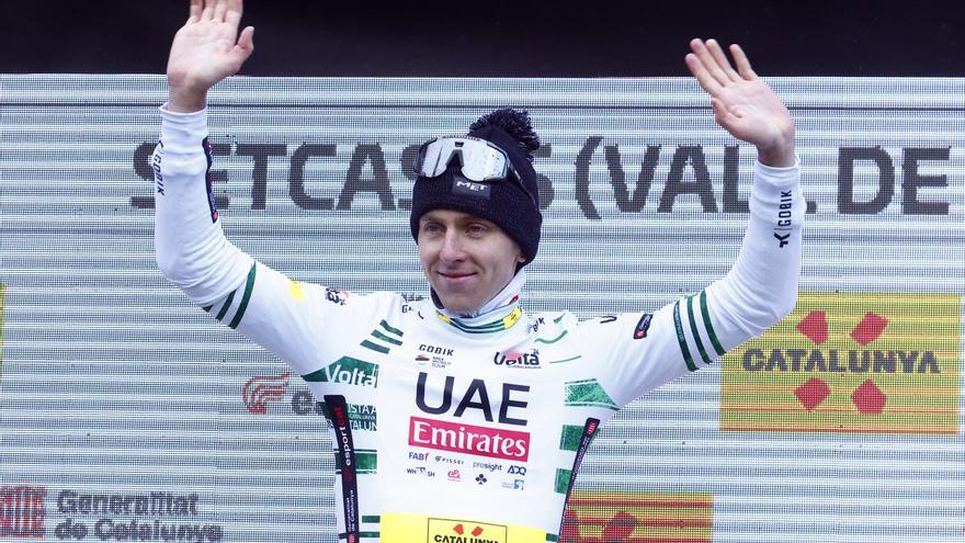 Pogacar s'imposa en solitari la segona etapa de la Volta Ciclista a Catalunya