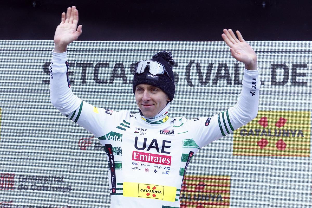 Pogacar s'imposa en solitari la segona etapa de la Volta Ciclista a Catalunya Pogacar s'imposa en solitari la segona etapa de la Volta Ciclista a Catalunya