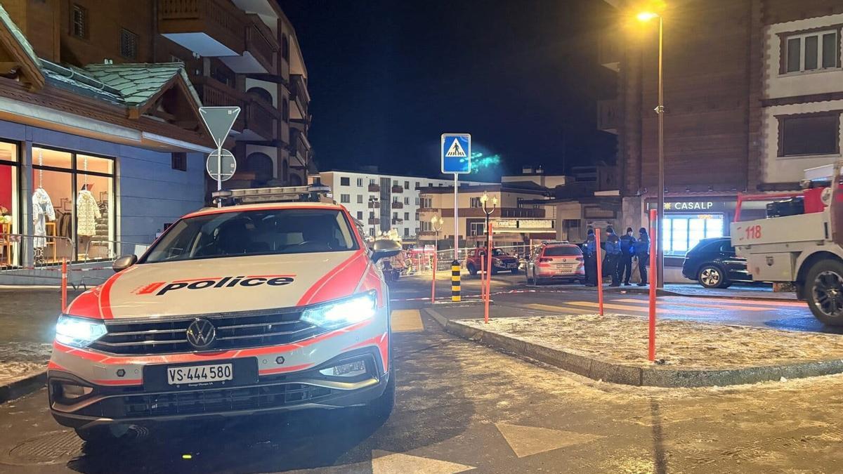 Incendio en el bar Le Constellation de la estación de esquí de Crans-Montana, Valais (Suiza)