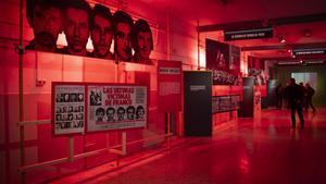 La quinta galería, un lugar para el recuerdo, entre otros, de los últimos fusilados por la dictadura.