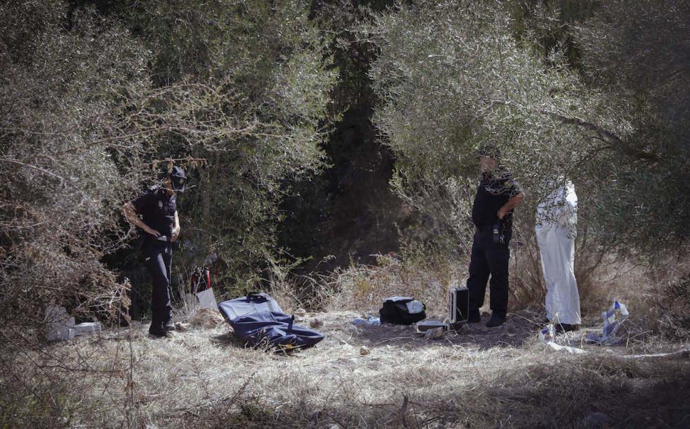 Hallan el cadáver de un joven carbonizado en Palma