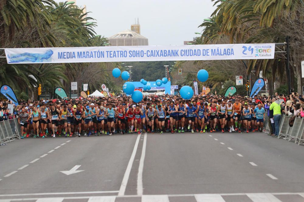 Búscate en la XXIX Media Maratón de Málaga