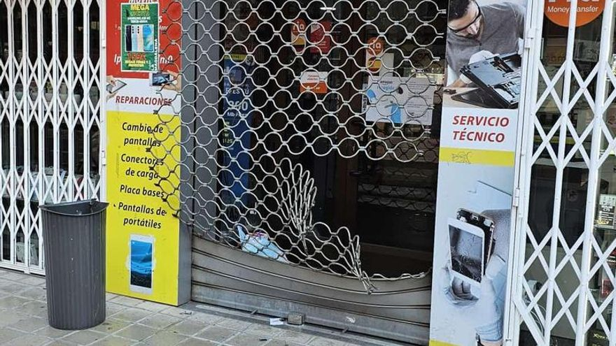 Así actuó la banda: las imágenes del robo exprés en Castelló