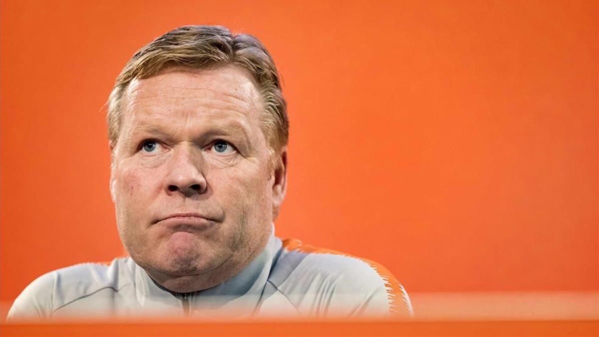 Koeman ha explicado en rueda de prensa como vivió la selección el atentado en Utrecht