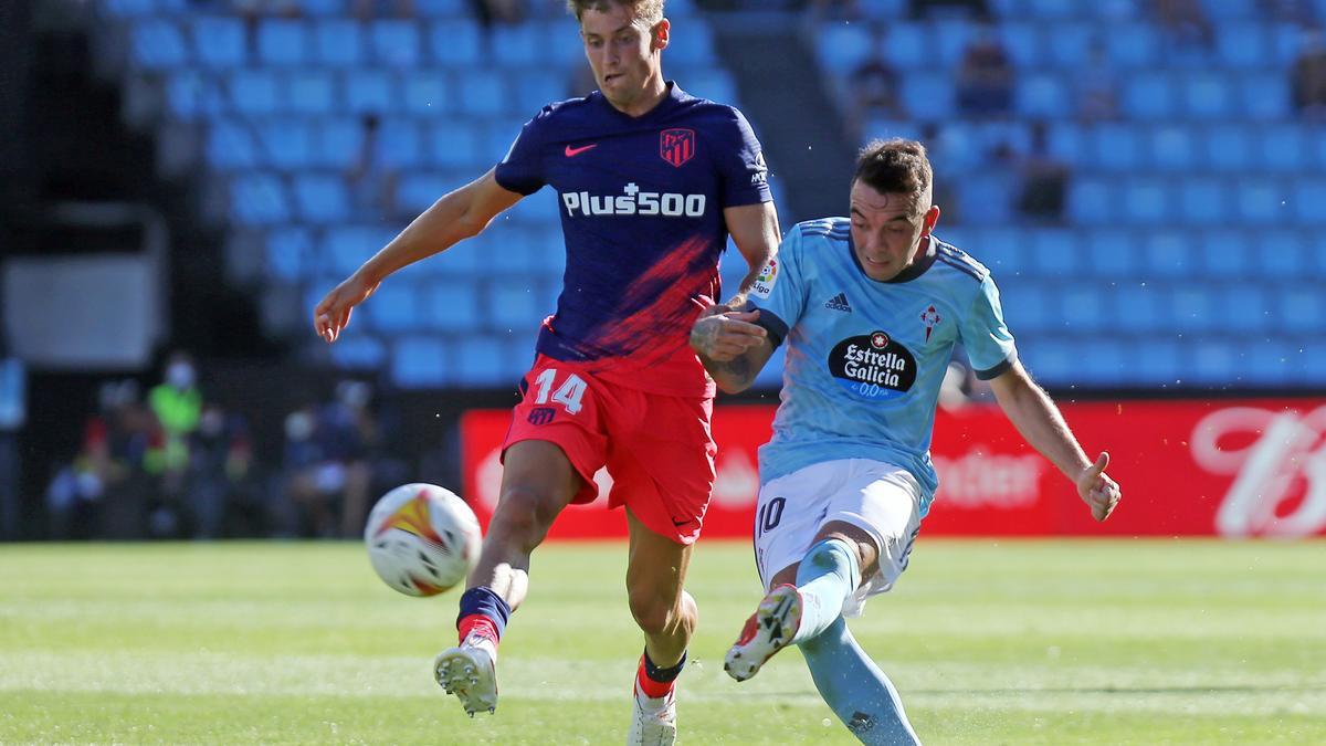 El Celta-Atlético, en imágenes