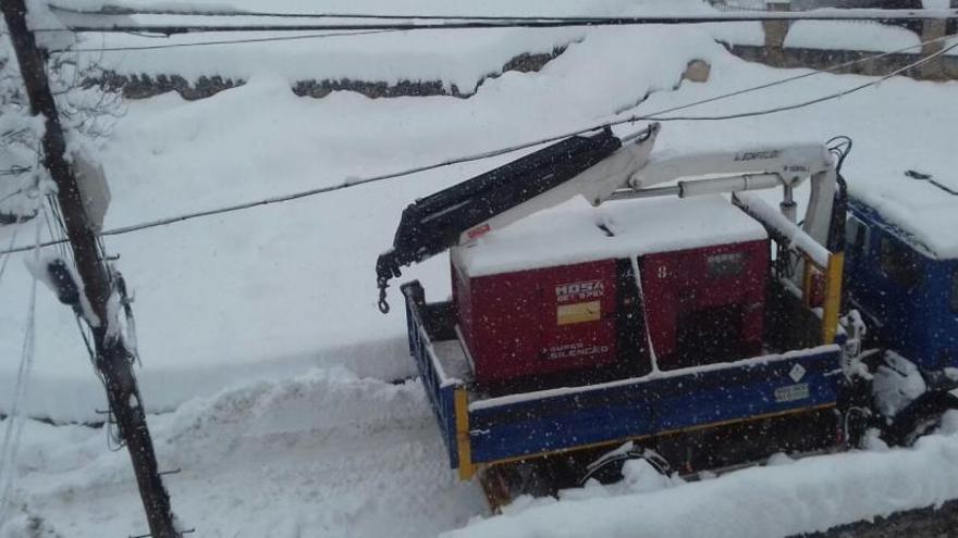 Grup electrogen a Sant Julià de Cerdanyola