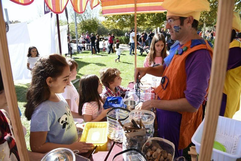 Inauguración de Río y Juego, espacio infantil de las fiestas