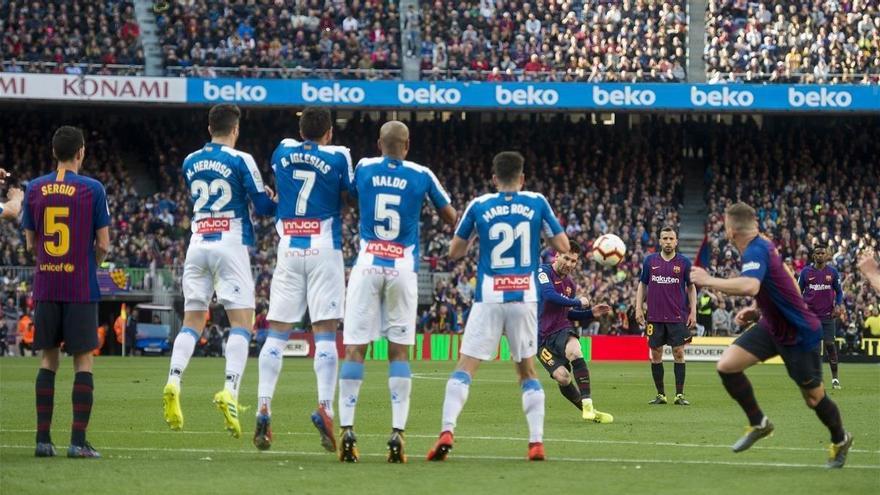 &#039;Marca&#039; rectifica y concede a Messi el primer gol del derbi ante el Espanyol