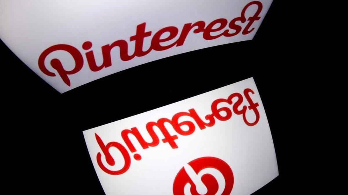 Logotipos de Pinterest.