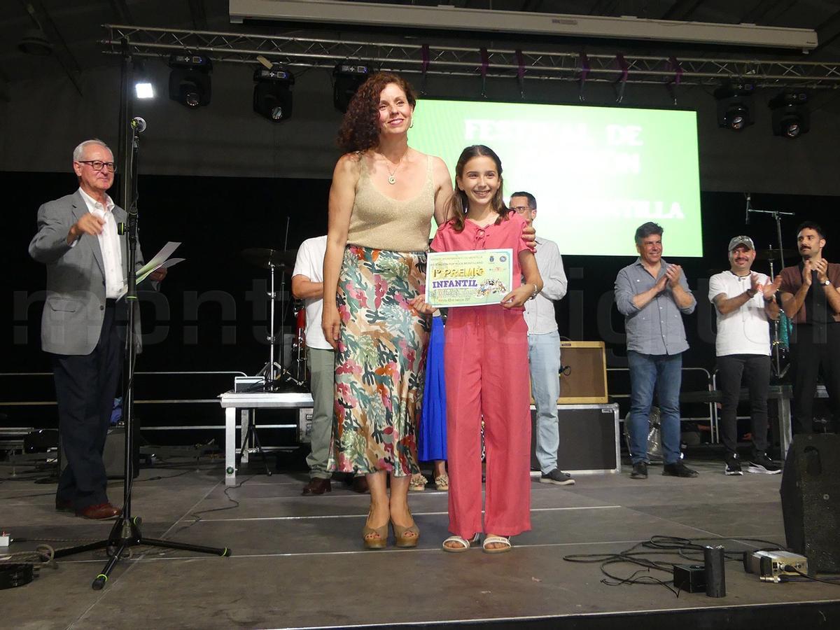 La montalbeña Andrea Cantillo ganó en la última edición del festival