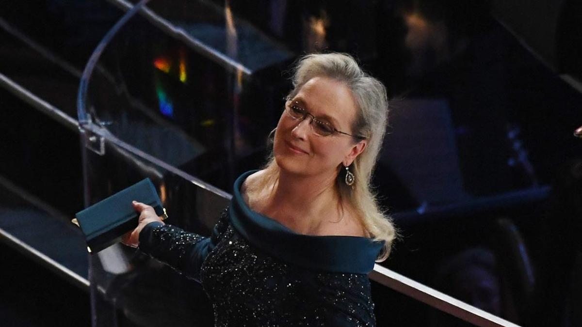 Oscar 2017: Meryl Streep con vestido de Elie Saab