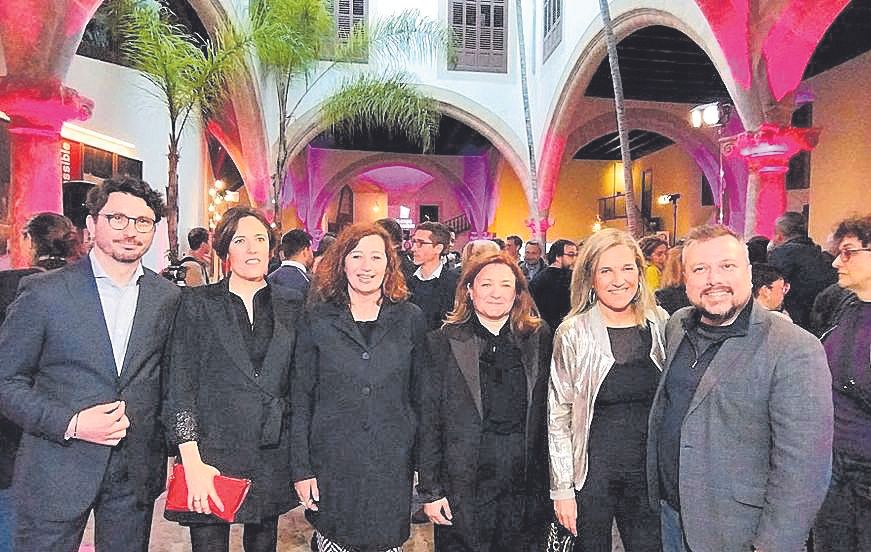 Xavier García, Maitane Moreno, Francina Armengol, Mercedes Garrido, Neus Albis y Joan Carles Martorell.