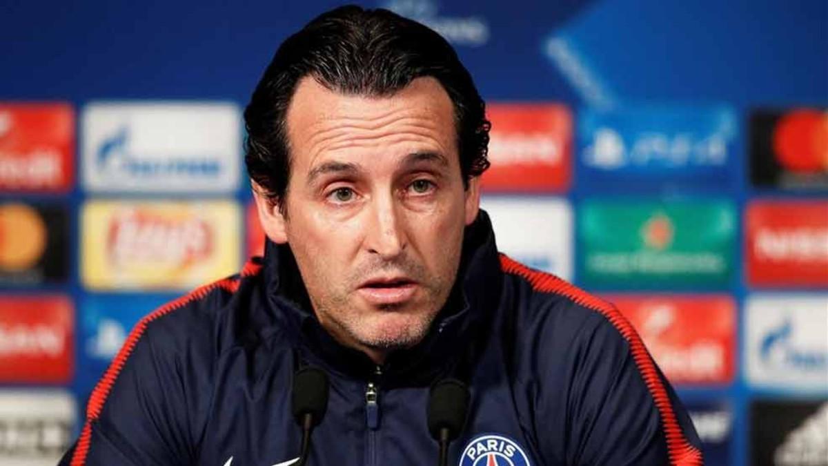 Emery, claro en rueda de prensa