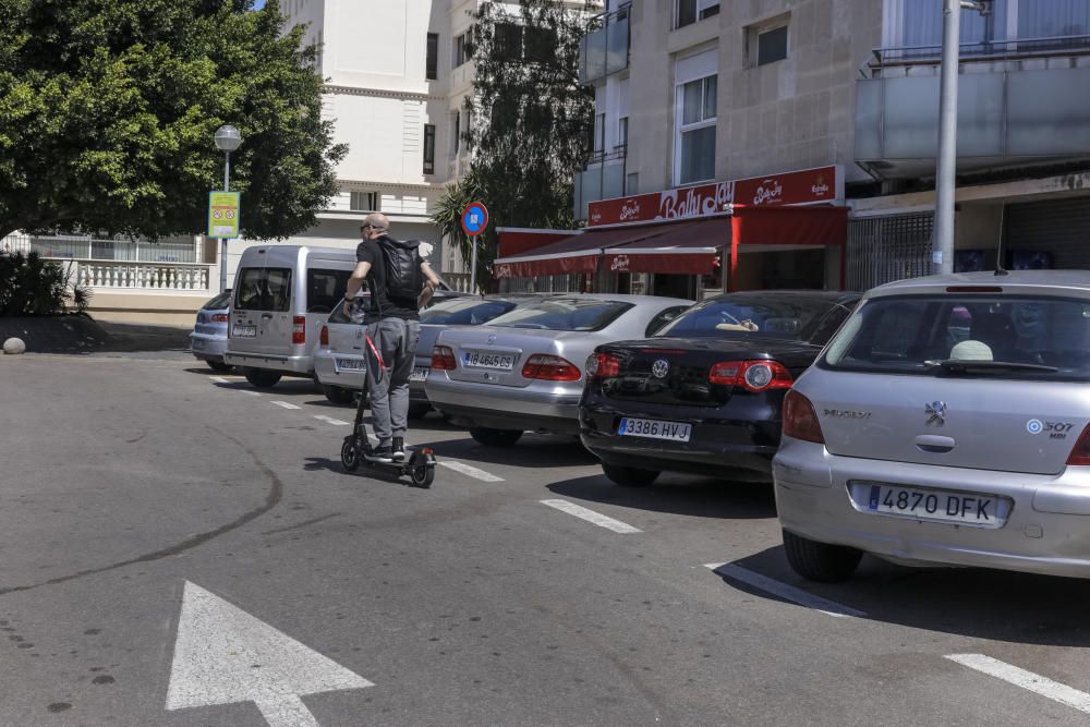 Falta de plazas de aparcamiento en El Terreno