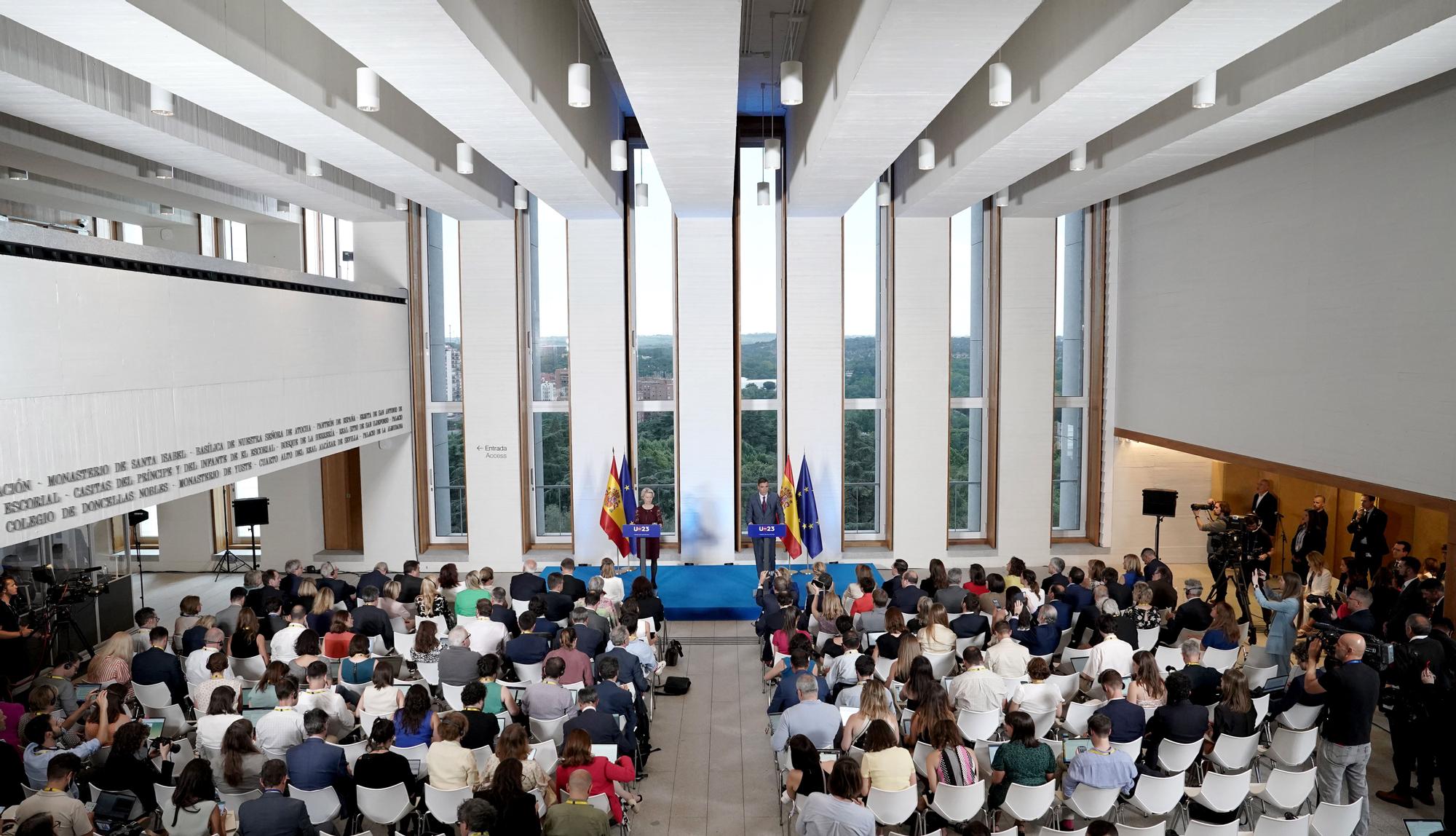 Presidencia española | Reunión del Colegio de Comisarios de la UE, en imágenes